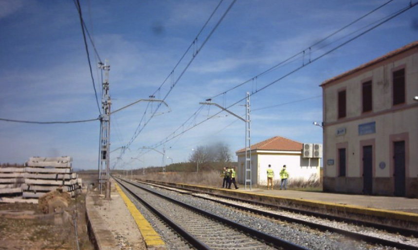 Estación de Espinosa-El Caballo (Palencia)