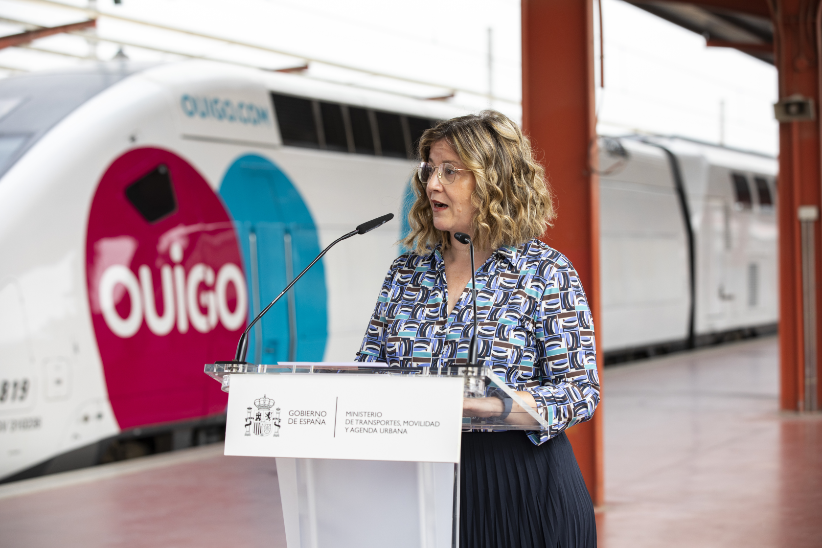 María Luisa Domínguez, presidenta de Adif y Adif AV