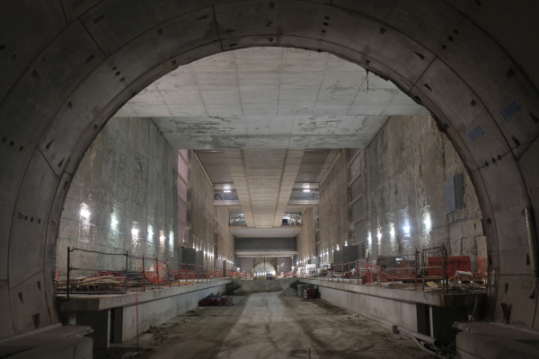 Túnel de acceso al aeropuerto