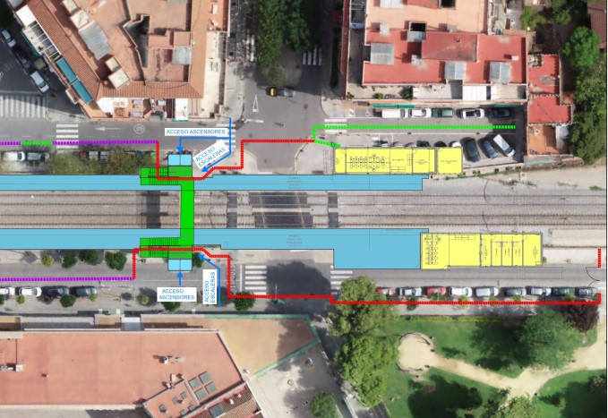 Octubre 2022. Cierre definitivo y eliminación del paso a nivel de Sant Feliu. Alternativas al cierre. Operación La Sagrera-Sant Andreu. #TransformemRodalies