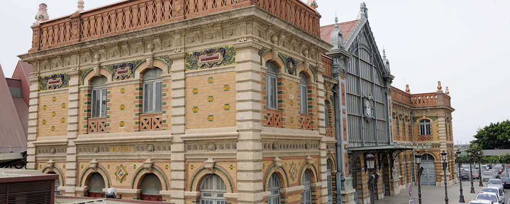 Vista general edificio estación