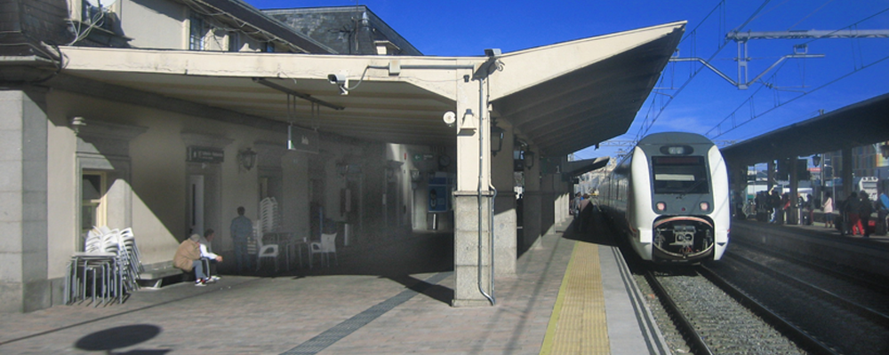 Andén principal