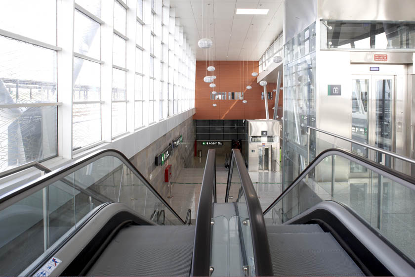 Estación Antequera Santa Ana, acceso ao vestíbulo