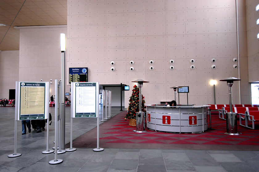 Estación Zaragoza Las Delicias, vestíbulo