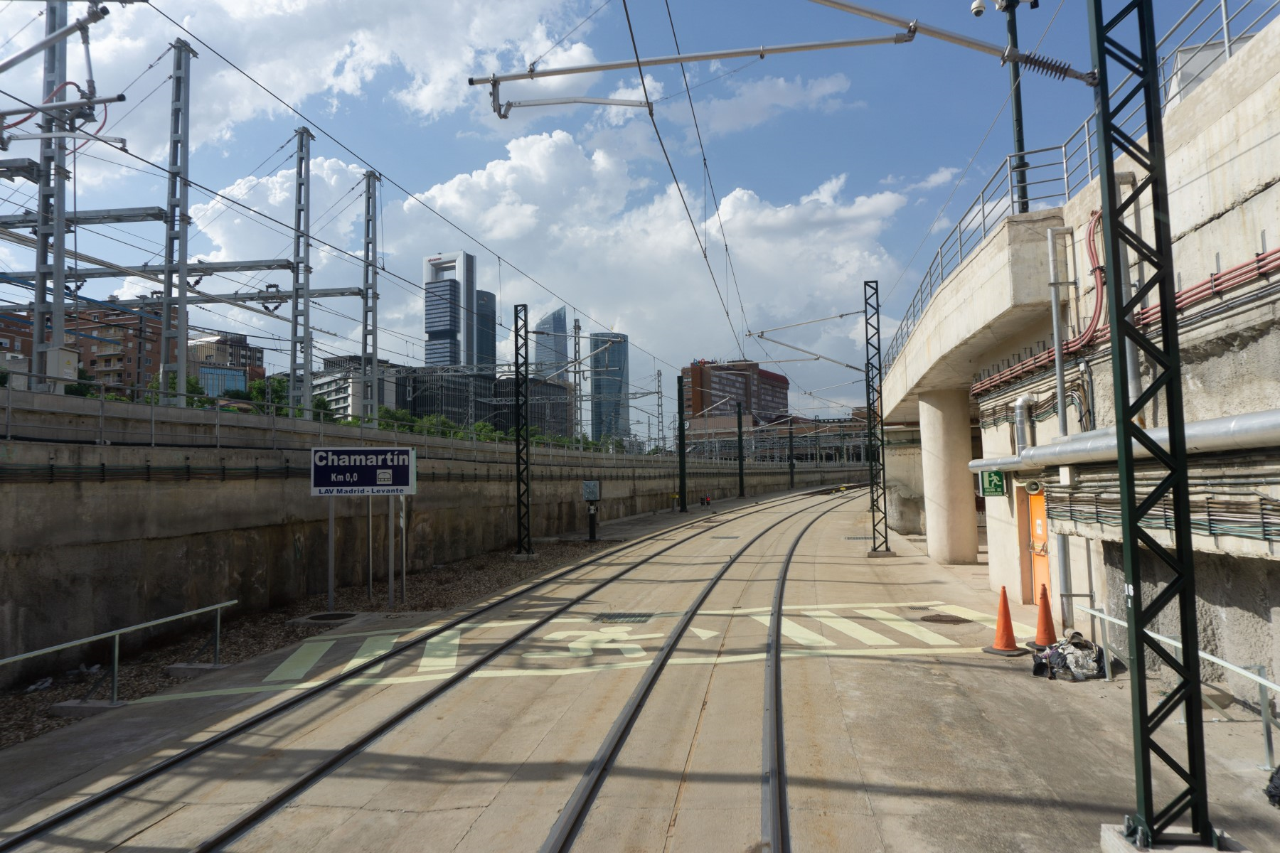 Túnel ancho estandar Chamartín-P. de Atocha. Boca Norte, Chamartín. (Foto A. G. Calzado)