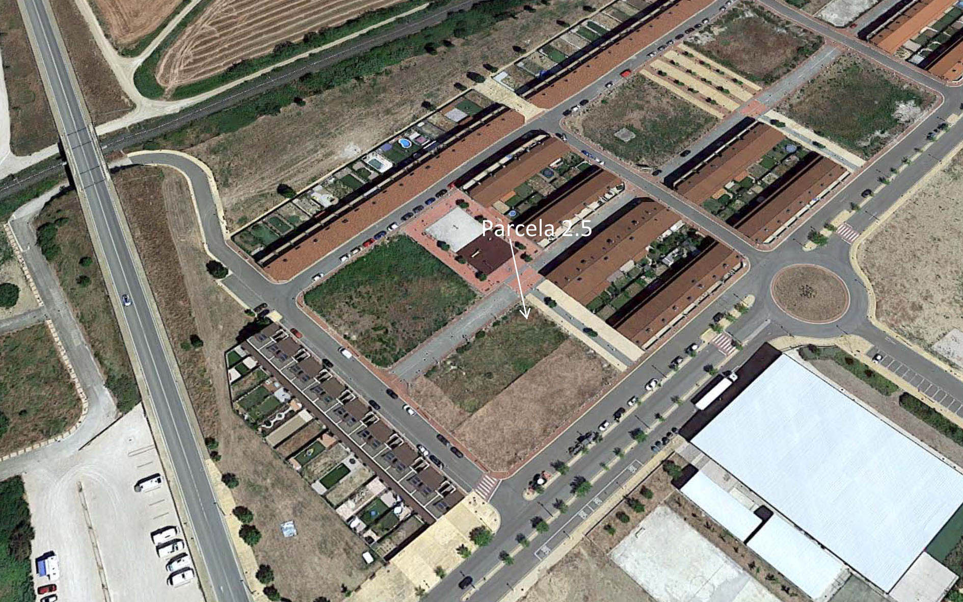 Plano de situación parcela.