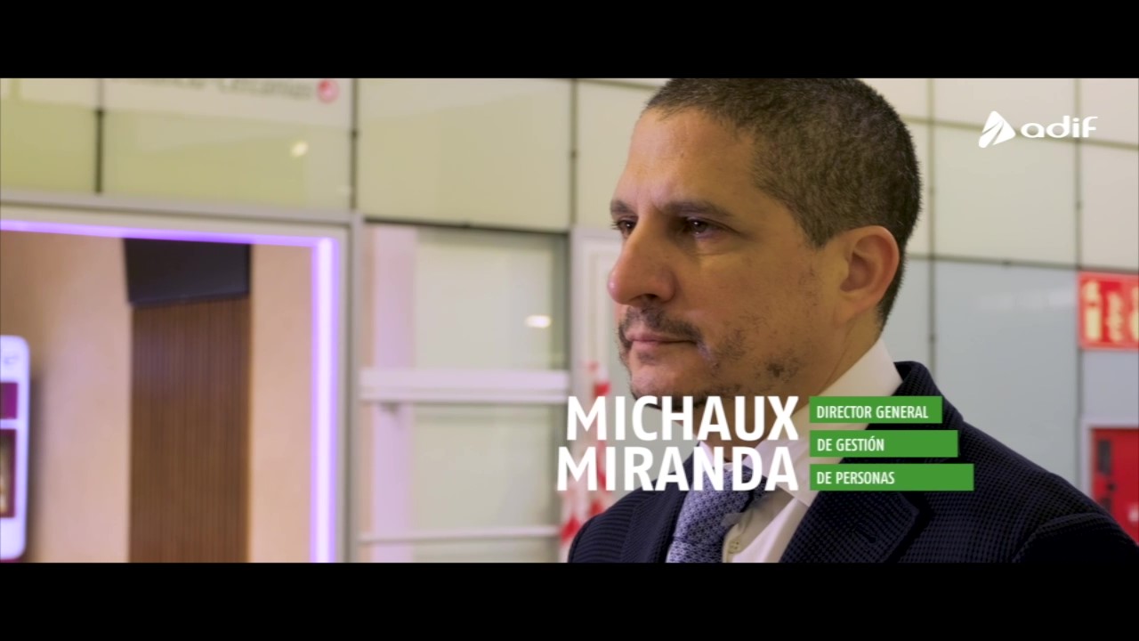 Michaux Miranda, Director General de Gestión de Personas, comenta el refuerzo de las plantillas de Adif y Adif AV mediante los contratos vinculados a los fondos MRR