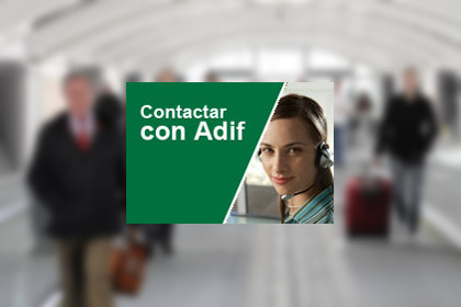 Imagen con una operadora que ilustra la información sobre el Centro de Atención a Usuarios