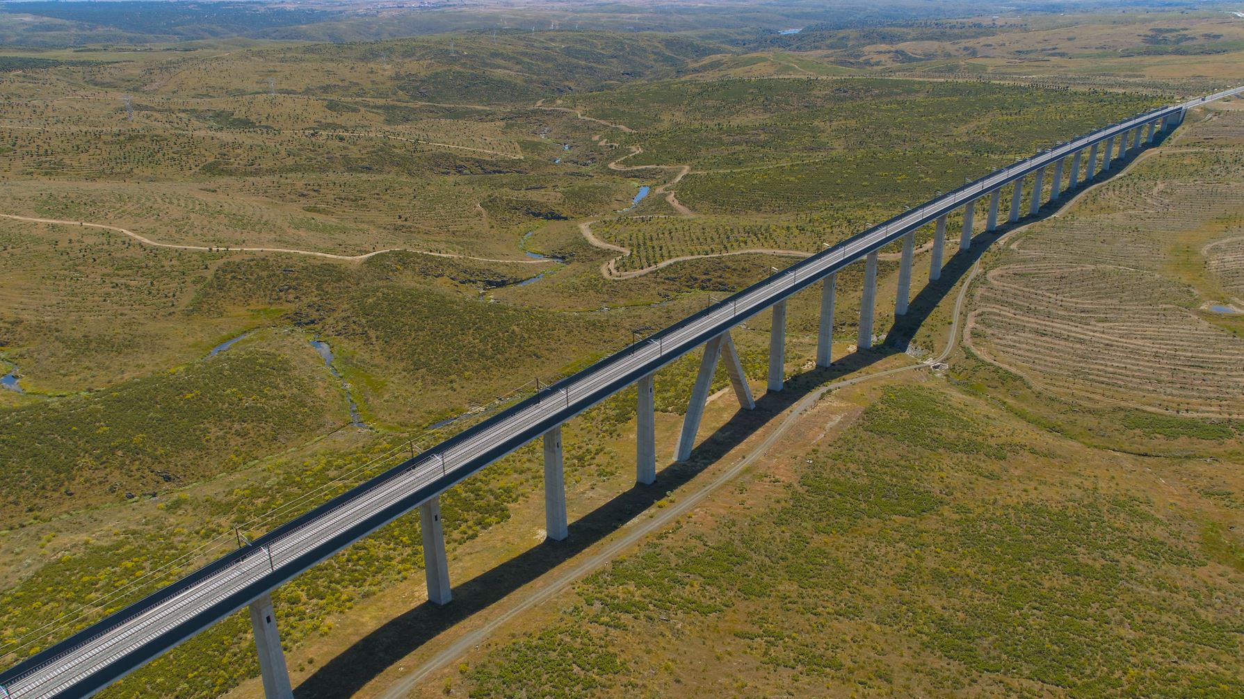 LAV Extremadura. Viaducto de Valdetravieso