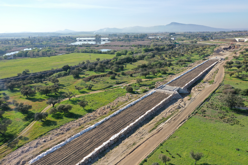 LAV Extremadura. Obras de acceso a Mérida.