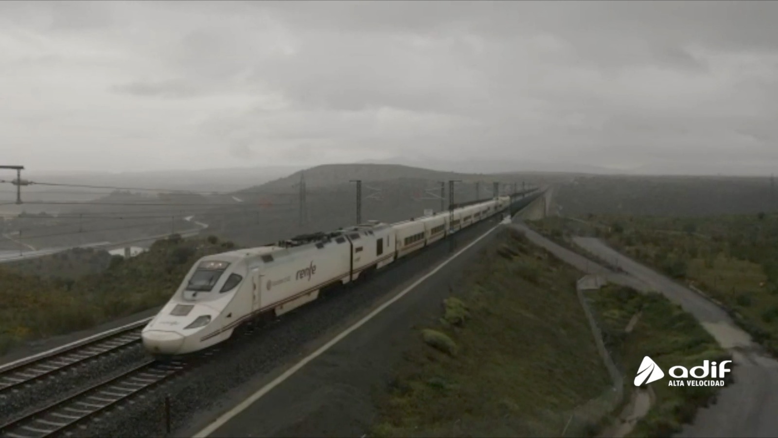 LAV Extremdura. Pruebas de fiabilidad tren (Renfe). 21 de marzo de 2022