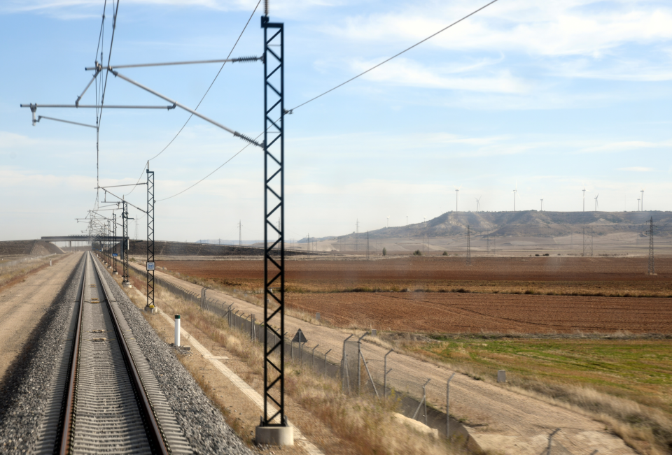 LAV Venta de Baños - Burgos - Vitoria. Octubre de 2020.